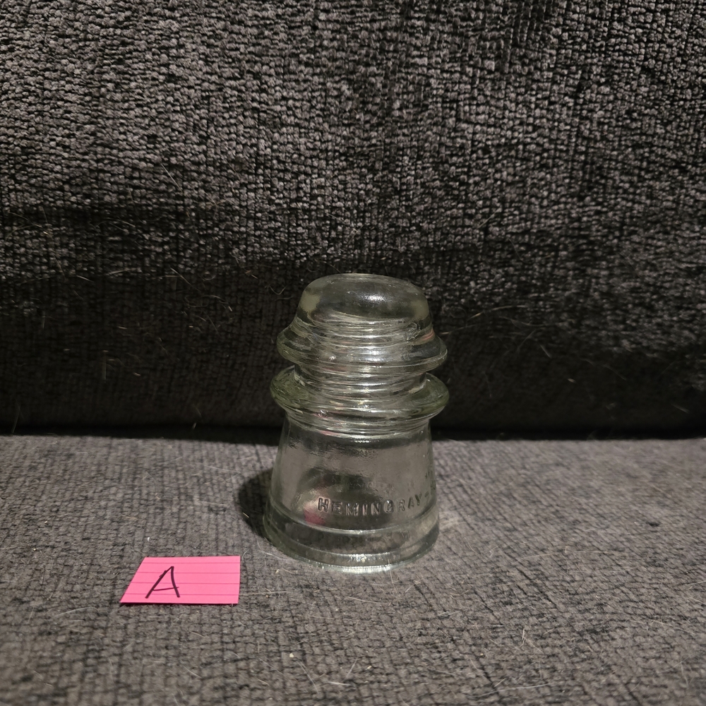Hemingray | Glass Vintage Insulator Clear 16 (A)